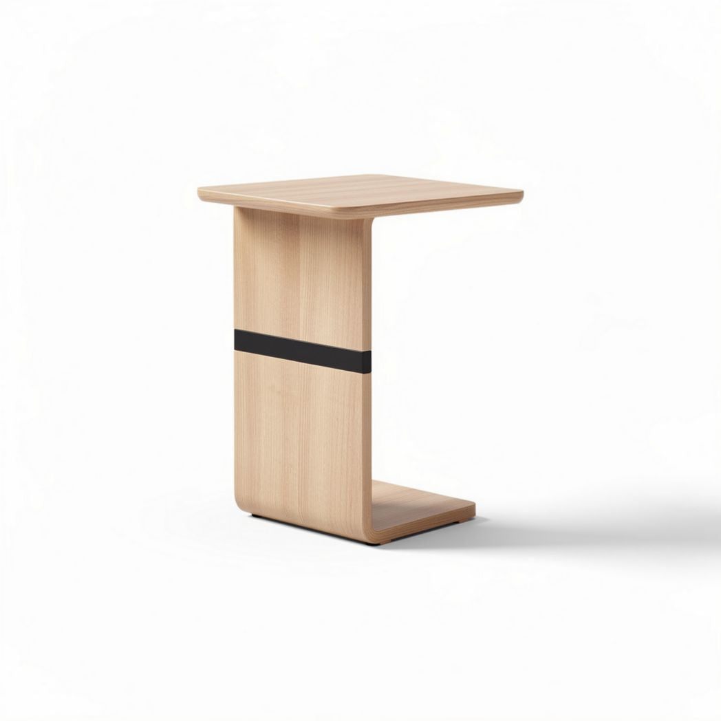 Wooden Side Table for Living Room Use – Plywood and MDF Construction – 50 x 40 x 60cm